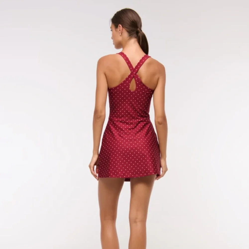 NWOT Abercrombie & Fitch Polka Dot Active Dress - Picture 7 of 8
